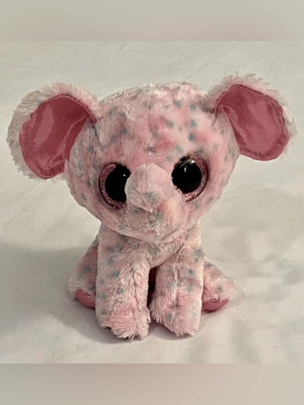 Ty Beanie Boo Pink Stuffed Elephant